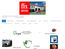 Tablet Screenshot of flixmotor.com